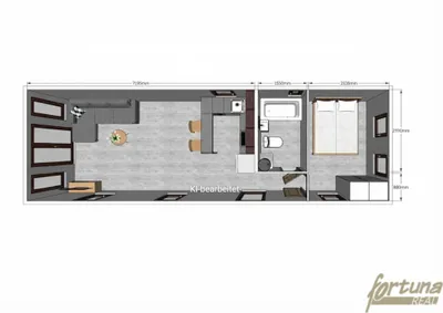 3-Zimmer-Haus kaufen in Korneuburg – 48 m², € 92.000 – Bild 4 von 7