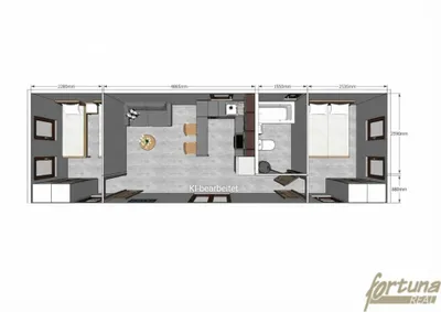 3-Zimmer-Haus kaufen in Korneuburg – 48 m², € 92.000 – Bild 3 von 7