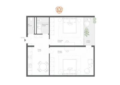 2-Zimmer-Wohnung kaufen in Graz – 65,67 m², € 236.000 – Bild 7 von 7