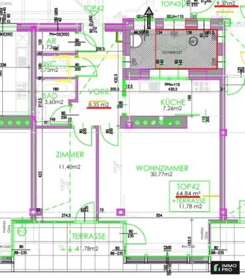 2-Zimmer-Wohnung mieten in Wien – 64,36 m², € 1.596 – Bild 10 von 10