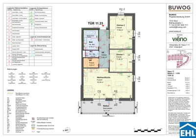 3-Zimmer-Wohnung mieten in Mödling – 80,25 m², € 1.631 – Bild 11 von 11