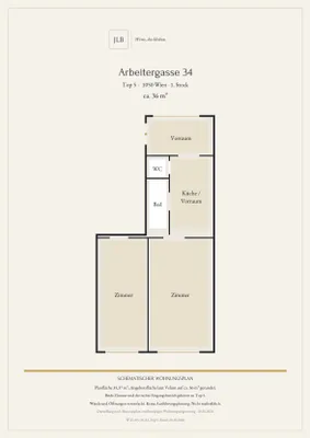 Wohnung mieten in Wien – 36 m², € 745 – Bild 8 von 8