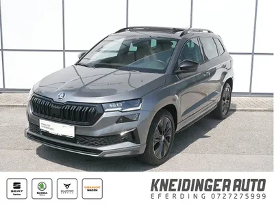 Skoda Karoq 2,0 TDI SCR 4x4 Sportline DSG, Schiebedac...