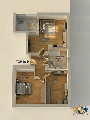 3-Zimmer-Wohnung mieten in Baden – 86,87 m², € 1.081 – Bild 16 von 16