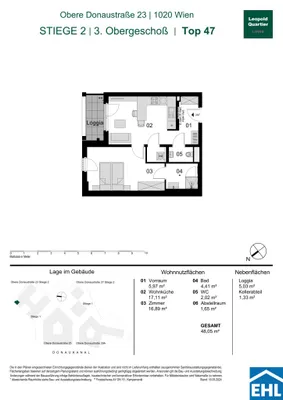 Immobilie kaufen in Wien – 48,05 m², € 462.000 – Bild 29 von 29