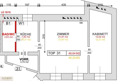 2-Zimmer-Wohnung kaufen in Wien – 49 m², € 169.000 – Bild 16 von 16