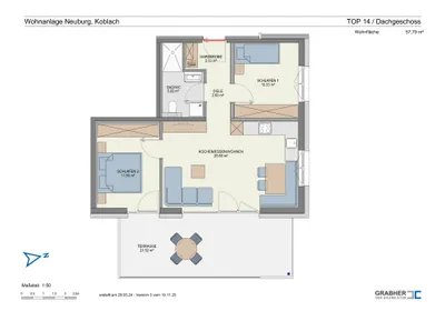 3-Zimmer-Wohnung kaufen in Feldkirch – 57,79 m², € 412.500 – Bild 10 von 10
