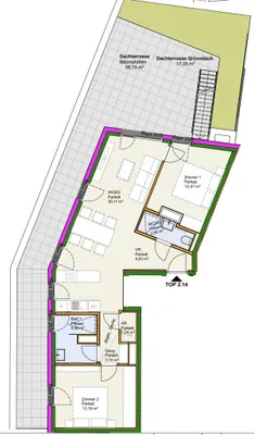 3-Zimmer-Wohnung kaufen in Neusiedl am See – 72,08 m², € 639.000 – Bild 24 von 25