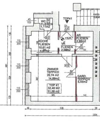 Wohnung kaufen in Wien – 31,58 m², € 95.000 – Bild 2 von 2