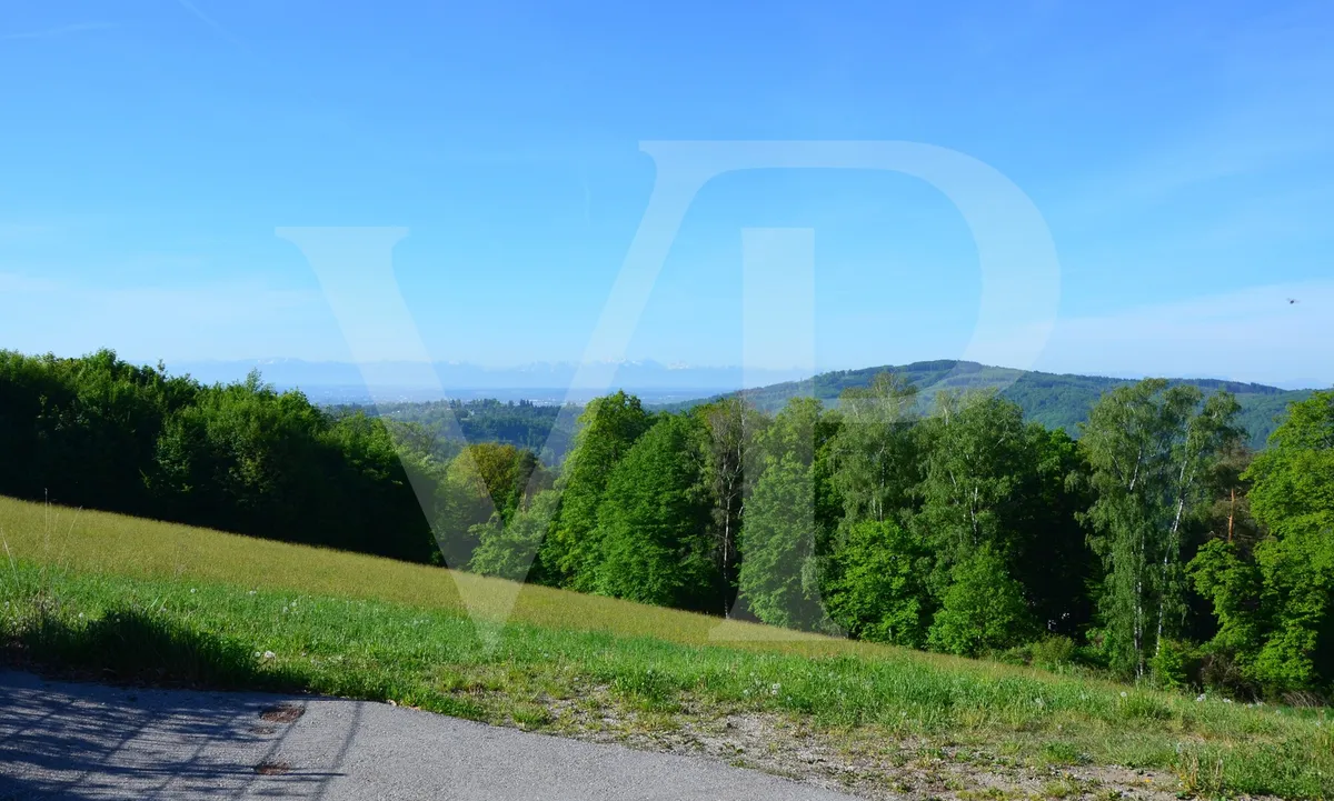 Exklusives Grundstück am Pöstlingberg mit unverbaubarem Panorama - Widok 2