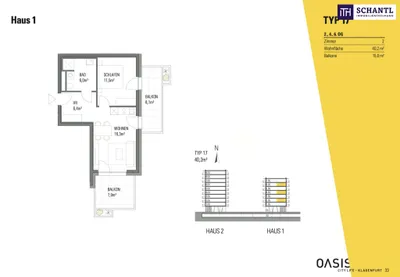 3-Zimmer-Wohnung kaufen in Klagenfurt – 67 m², € 470.000 – Bild 6 von 11