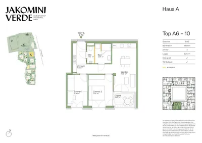 3-Zimmer-Wohnung kaufen in Graz – 58,12 m², € 277.000 – Bild 19 von 19
