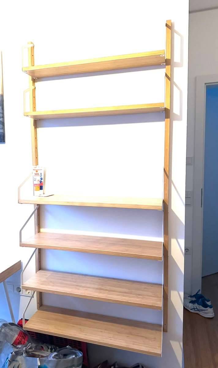 IKEA SVALNS Wandregal Bambus, modular,  50,- (8010 Graz) - willhaben
