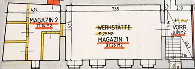 2-Zimmer-Gewerbeimmobilie mieten in Wien – 77 m², € 845 – Bild 12 von 12