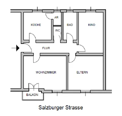 3-Zimmer-Wohnung kaufen in Wels – 81 m², € 223.000 – Bild 8 von 8