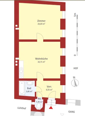 2-Zimmer-Wohnung kaufen in Wien – 57 m², € 275.000 – Bild 44 von 44