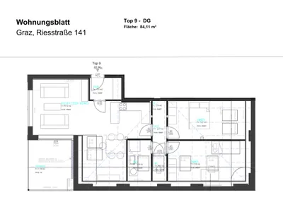3-Zimmer-Wohnung mieten in Graz – 84,11 m², € 1.139 – Bild 18 von 18