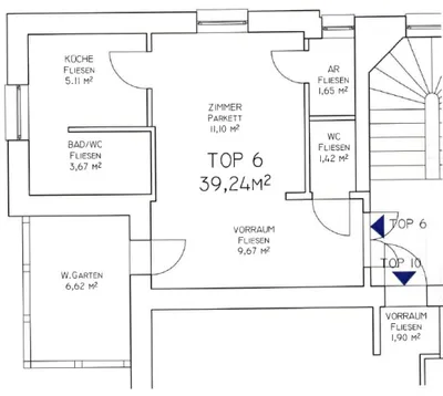 1-Zimmer-Wohnung mieten in Krems an der Donau – 39,24 m², € 549 – Bild 9 von 9