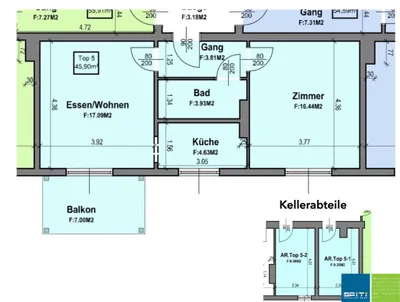 2-Zimmer-Wohnung kaufen in Spittal an der Drau – 45,9 m², € 65.000 – Bild 8 von 9