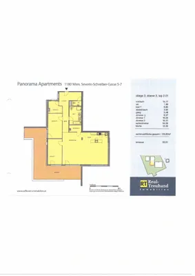 4-Zimmer-Wohnung mieten in Wien – 139,92 m², € 3.195 – Bild 24 von 25