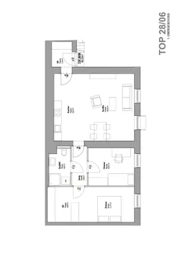 3-Zimmer-Wohnung mieten in Graz – 68,63 m², € 876 – Bild 2 von 6