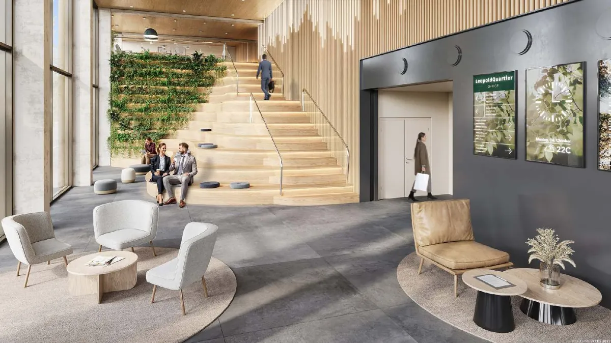 LeopoldQuartier Office: Wo Vision auf Verantwortung trifft - Widok 3
