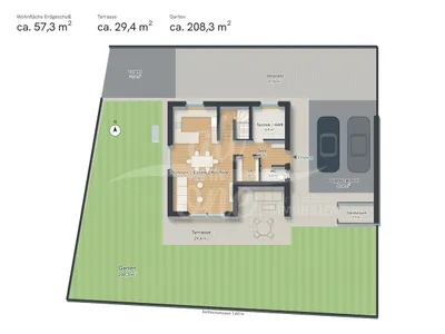 4-Zimmer-Haus kaufen in Klagenfurt Land – 125 m², € 539.000 – Bild 12 von 16