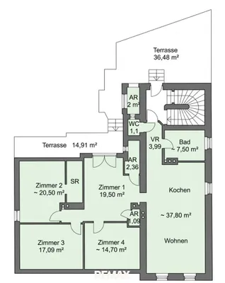 5-Zimmer-Wohnung kaufen in Sankt Pölten Land – 120 m², € 250.000 – Bild 13 von 13