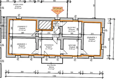 4-Zimmer-Wohnung kaufen in Bruck-Mürzzuschlag – 87 m², € 115.000 – Bild 11 von 15