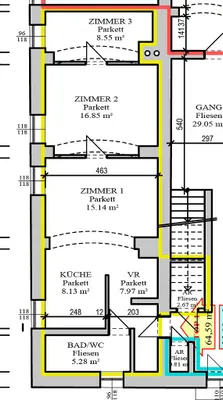 4-Zimmer-Wohnung kaufen in Bruck-Mürzzuschlag – 87 m², € 115.000 – Bild 9 von 15
