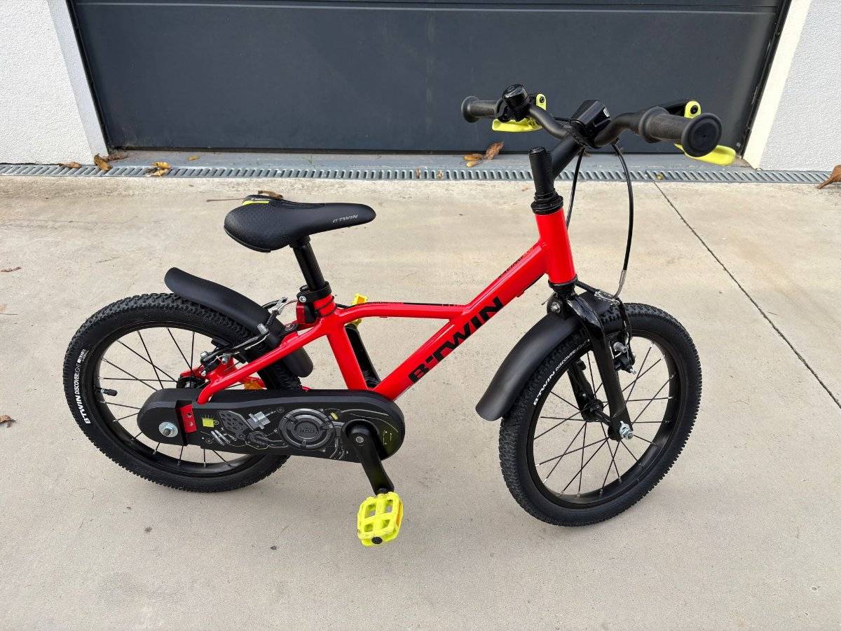 Kinderfahrrad Gre 16 aus ALU nur 7kg,  150,- (1220 Wien) - willhaben