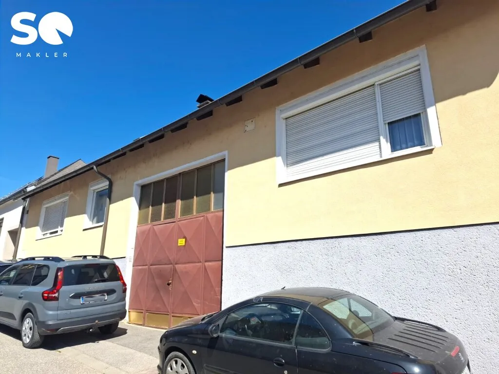 #SQ - DRASSBURG: EHEMALIGES BAUERNHAUS MIT HALLEN ALS LAGERFLÄCHEN ODER WERKSTATT - SANIERUNGSBEDÜRFTIG, Draßburg