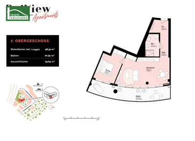 2-Zimmer-Wohnung mieten in Wien – 58,3 m², € 1.419 – Bild 23 von 23