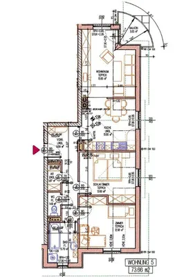 Wohnung mieten in Zwettl – 73,56 m², € 641 – Bild 4 von 12