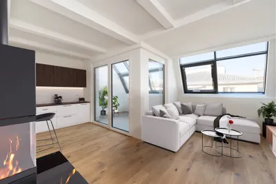 Erstbezug Nähe Hauptbahnhof und U1! 77,5 m2 exklusives Dachgeschoss mit Wintergarten – Bild 2