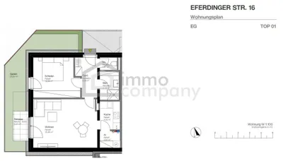 2-Zimmer-Wohnung kaufen in Linz Land – 55 m², € 225.000 – Bild 20 von 21