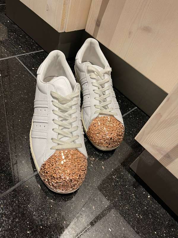 Superstar weiß rosegold on sale