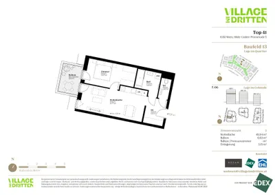 2-Zimmer-Wohnung kaufen in Wien – 49,94 m², € 438.000 – Bild 38 von 38