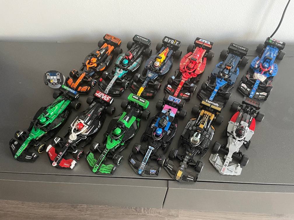 Lego Speed Champions Formel 1 + Lenkrad