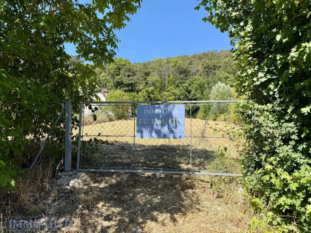 TRAUMHAFTES BAUGRUNDSTÜCK MIT PANORAMA-FERNBLICK IN BADEN - AM RANDE DES WIENERWALDES ZU KAUFEN! - Ansicht 2