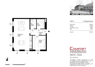 2-Zimmer-Wohnung mieten in Amstetten – 56,27 m², € 842 – Bild 7 von 25