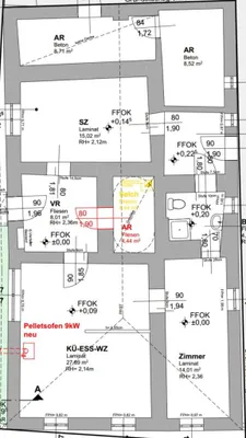 3-Zimmer-Haus kaufen in Zwettl – 80 m², € 78.000 – Bild 16 von 18