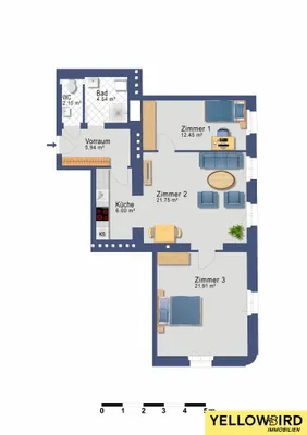 3-Zimmer-Wohnung kaufen in Wien – 74,69 m², € 419.900 – Bild 15 von 15