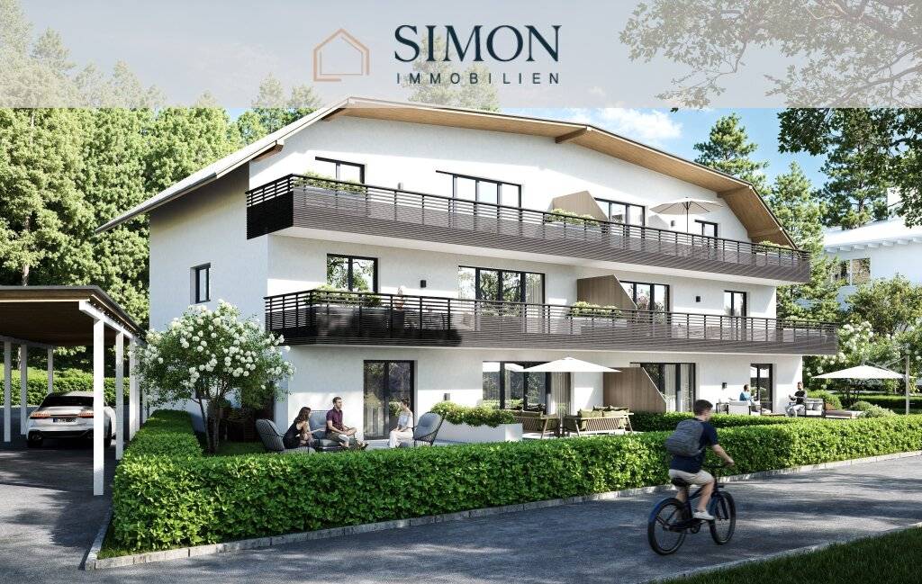 Bauprojekt Henndorf - Modernes Wohnen im Grünen - Ansicht 3