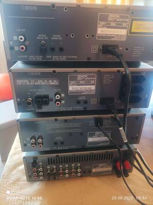 Denon UPA-F10 , UDR-F10, UTU-F10, UCD-F10 Komplettset m. AC-181