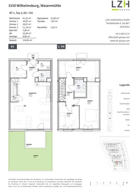 4-Zimmer-Wohnung mieten in Sankt Pölten Land – 116 m², € 1.385 – Bild 9 von 9