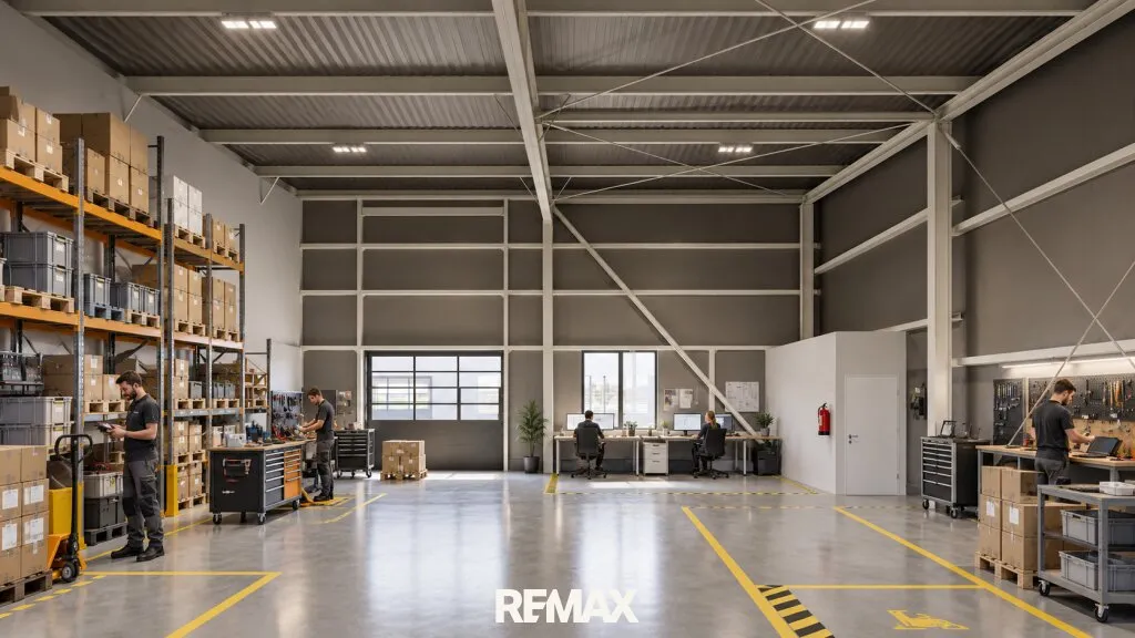 Gewerbehalle mit hoher Raumhöhe & flexibler Nutzung in Leopoldsdorf - Ansicht 3