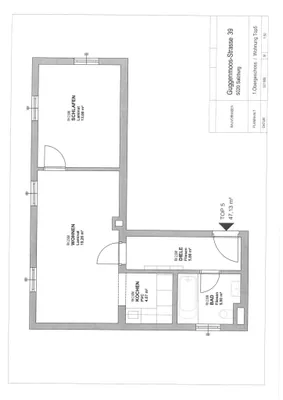 2-Zimmer-Wohnung mieten in Salzburg Stadt – 47,13 m², € 928 – Bild 5 von 5