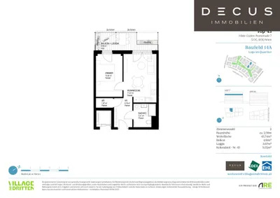 Immobilie kaufen in Wien – 43,74 m², € 354.600 – Bild 12 von 12