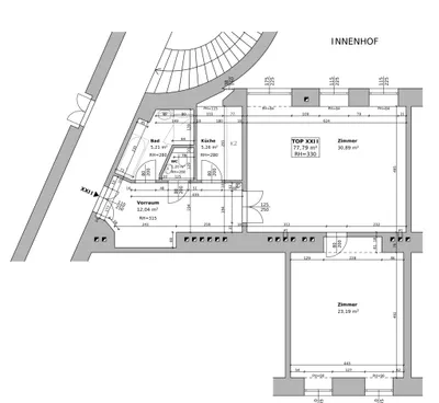 2-Zimmer-Wohnung mieten in Wien – 78 m², € 1.546 – Bild 9 von 9